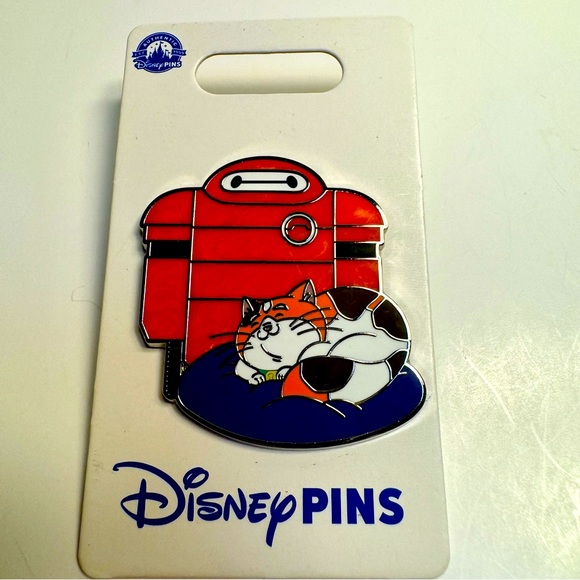 NWT. 2024 Disney Parks Big Hero 6 Baymax & Mochi Cat Open Edition - Picture 1 of 7
